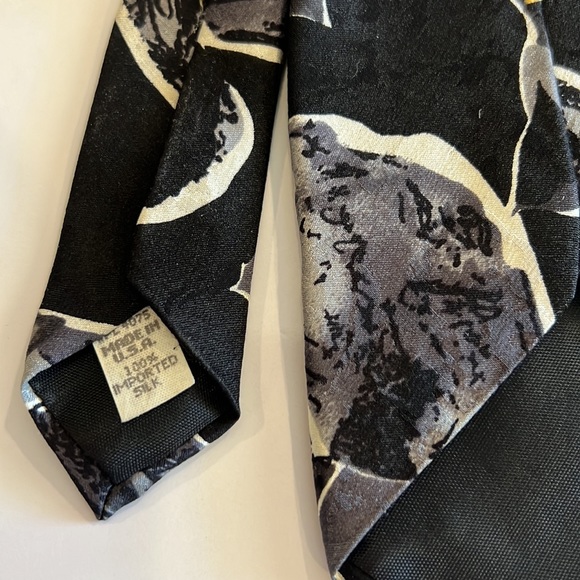 Oskar de la Renta Neckwear Couture Collection 100% Silk - Picture 3 of 4